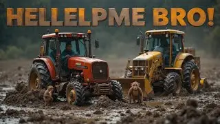&ldquo;Small Monkey Stuck Tractor | Big Monkey Dozer Rescue | Never Give Up 💪🚜🐒&rdquo;