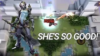 Is her Infinite Reboot Elemental Passive good? | Alpha Vainglory All Stars gameplay