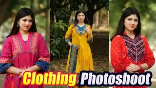 Changing 7 Outfits in One Shoot | Fun Clothing Photoshoot