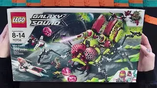 LEGO Galaxy Squad Hive Crawler 70708 Build And Review! Amazing Walking Feature And Other Details!