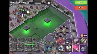 Boom Beach - Mega Crab - Attack 810 (Clear=Free Attack) (New Year Crab=Fireworks 2025) (Reverse)