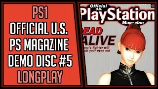 Official U.S. PlayStation Magazine Demo Disc #5 | PS1 | Longplay | Walkthrough #17 [4Kp60]