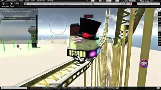 Building Rollercoasters Rides In Second Life Again...