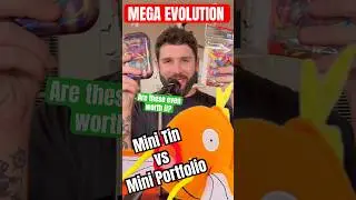 Are pokemon mini tins & mini portfolios worth it? #pokemon #pokemoncards #pokemontcg #megaevolution