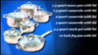 Cook N Home 12 Piece Stainless Steel Set