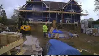 Guildford New Build - Roof, Windows & Brick Skin Stage