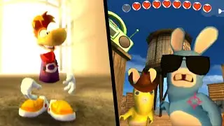 Rayman Raving Rabbids ... (Wii) Gameplay