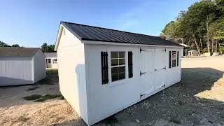 10x20 A-Frame Storage Shed