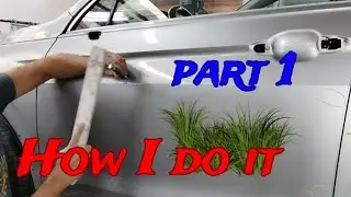 Bodywork PDR techniques Auto repair Ready for paint part 1