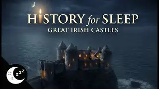 History for Sleep | Great Irish Castles: Dunluce & Trim (1hr Story + 1hr Rain & Fire)