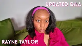 2026 updated Q&A | Rayne Taylor