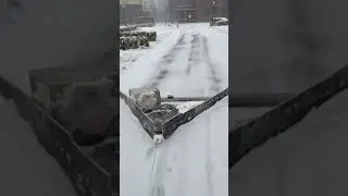 Smart diy tool remove deep snow on street
