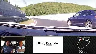 Eine Runde im Renntaxi &uuml;ber die legend&auml;re Nordschleife