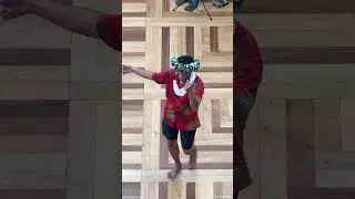 Kumu Hula James Dela Cruz Dancing Live at Ala Moana with Paoakalani #shorts #HawaiianMusic #Hula