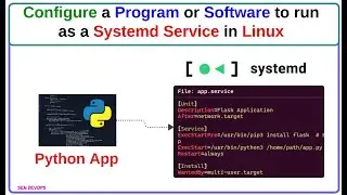 Configure a Program or Software to run as a systemd service in Linux |@SenDevOps #linux