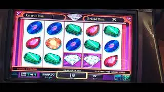 $27 BET BIG WIN TAMPA HARD ROCK - RICH GIRL $1 Denom HIGH LIMIT FREE SPINS RETRIGGER