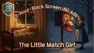 ⭐ 8-Hour Lullaby | The Little Match Girl | Spanish Sleep Learning | No Ads | Black Screen