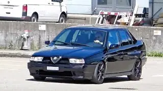 Alfa 155 2.5 V6 | Driving by