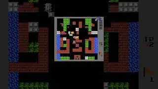Tank 1990 level M stage 1 #8bitgames #battletank #dendy #nes #tank1990 #battlecity