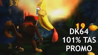 Donkey Kong 64 101% TAS Promo
