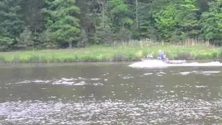 14' Lowe jon boat with 600 cc jet ski motor