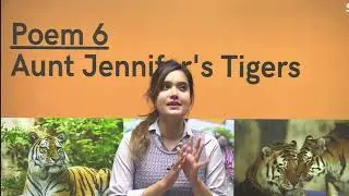 Aunt Jennifer's Tigers | Poem explanation in Hindi | Flamingo | Class 12 #cbse  #english NOTES