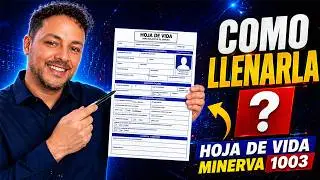 ✍️ como llenar una hoja de vida MINERVA 1003 paso a paso 2026 PDF / Word Gratis