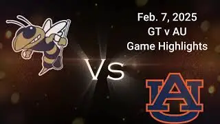 GT vs Auburn | 12-10 Road Win &ndash; Spring 2025 Lacrosse Highlights