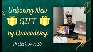 Unboxing New GIFT by Unacademy | iPad Pro | IIT JEE &  NEET by Prateek Jain Sir, Kota #shorts