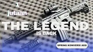 Sang Legend Kembali lagi M416 Dcobra AR15 Spring konversi AEG Murah