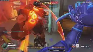 Ninja in Sync: Genji Finds the Perfect Match! - Overwatch 2 Competitive 