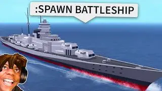 ROBLOX Navy Tycoon Funny Moments (BATTLESHIP)