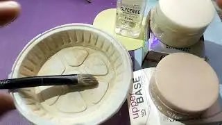 powder foundation making video || parlor jaise base bnaen Ghar par | life of fatima