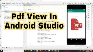 PDF View In Android Studio | android development tutorial for beginners 2020