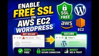 Enable FREE SSL on AWS EC2 WordPress 😳 (HTTPS in 5 Minutes) #bhatnagartechnologies