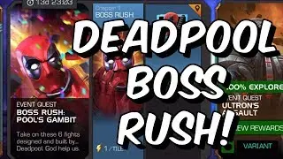 Deadpool Boss Rush: Pool's Gambit! - Seatin 3 Star Run - Marvel Contest of Champions