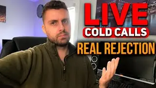 Real Estate Agent COLD CALLING LIVE (Real Rejection)