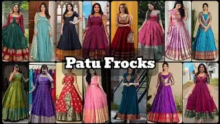 Pattu Frocks Design Ideas | Long Frocks for Eid Parties | Stylish & Elegant Looks | Fashion There