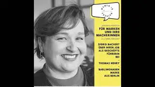 (4/4) Sigrid Bachert &uuml;ber ihren Job als Gesch&auml;ftsf&uuml;hrerin bei Thomas Henry - Barlimonade aus Berlin