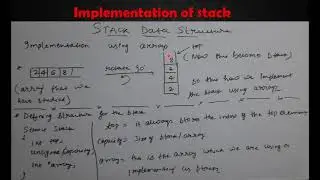 introduction of stack-2 || stack in data structure