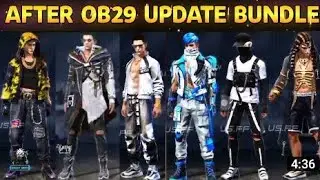 OB29 ALL BUNDLE FREE FIRE || OB29 UPDATE FREE FIRE || OB29 UPDATE BUNDLE FF