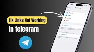 Fix Links Not Working On Telegram | Telegram Links Not Opening - Problem solved!!