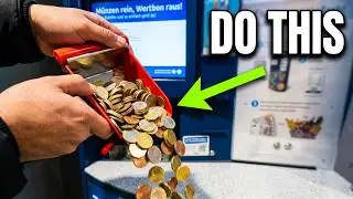 How to Use COINSTAR Change Machine in Germany 🇩🇪 Using The Coinstar Machine! Tips And Tricks! 🔥🔥