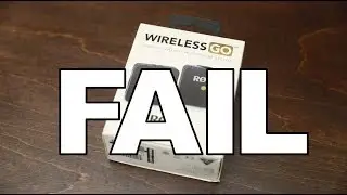 Rode Wireless GO...FAIL. NO audio!!