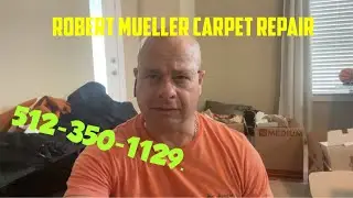 Doorway Carpet Repair Demonstration.  Austin Texas. 512-350-1129