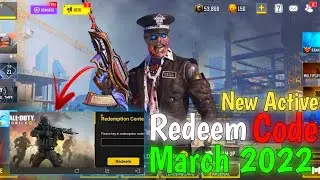 March 2022 New Redeem Code| Redemption Code COD Mobile | CODM Codes