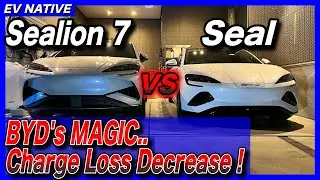 China's BYD Latest EV &lsquo;Sealion 7 AWD&rsquo; V2H Charging/Discharging Losses Compared with Seal