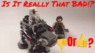 Ski Speeder Vs. First Order Walker Review! Is it really that BAD!?