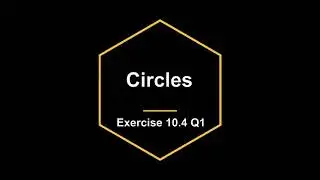 CLASS 9 | Chapter 10 | CIRCLES | Exercise 10.4 Q1 | NCERT