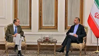 IRAN NUCLEAR TALKS: EU envoy meets with top Iranian officials, as they look to revive nuclear deal